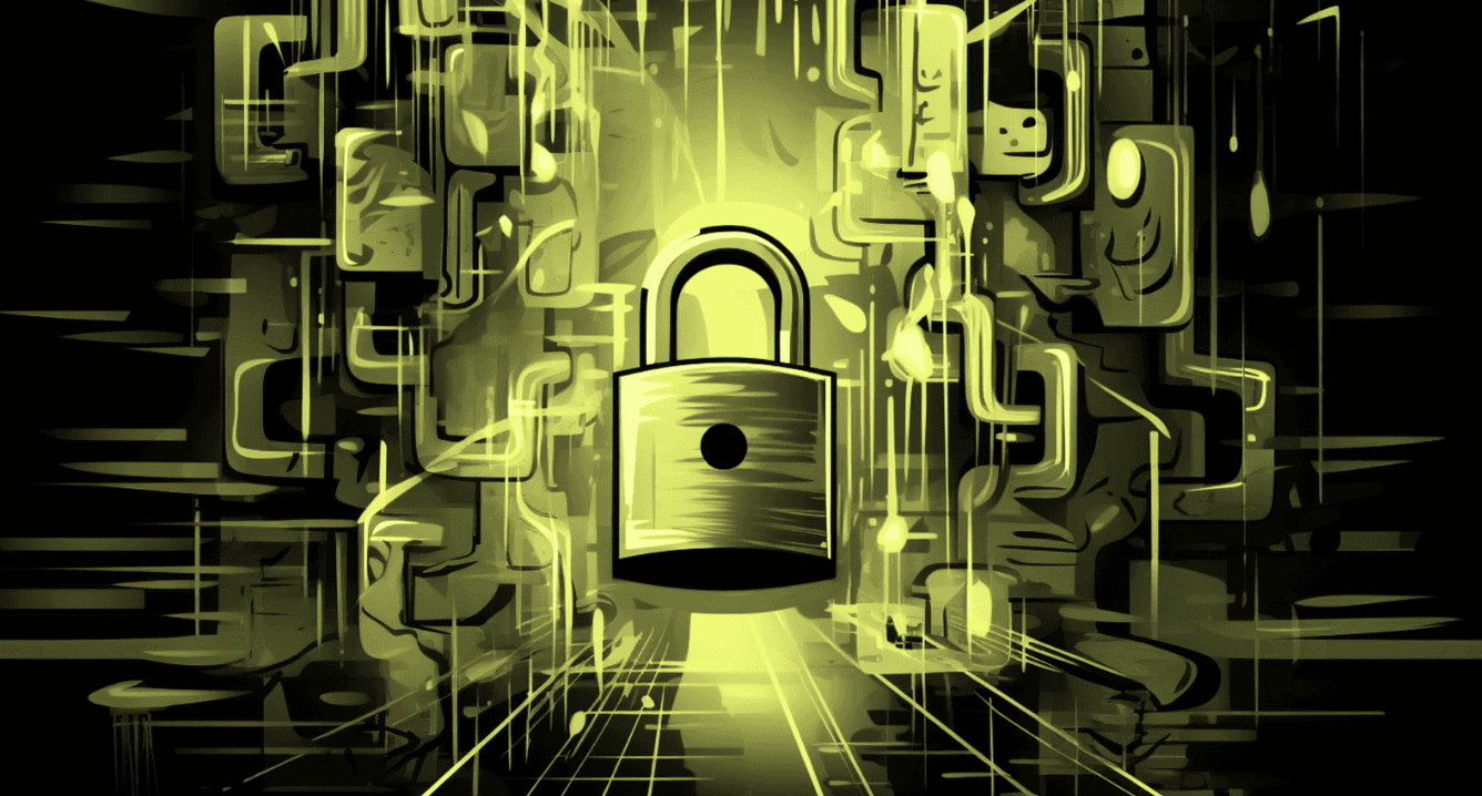 A lock over a black and neon green background. The Problem With Locks and PostgreSQL Partitioning