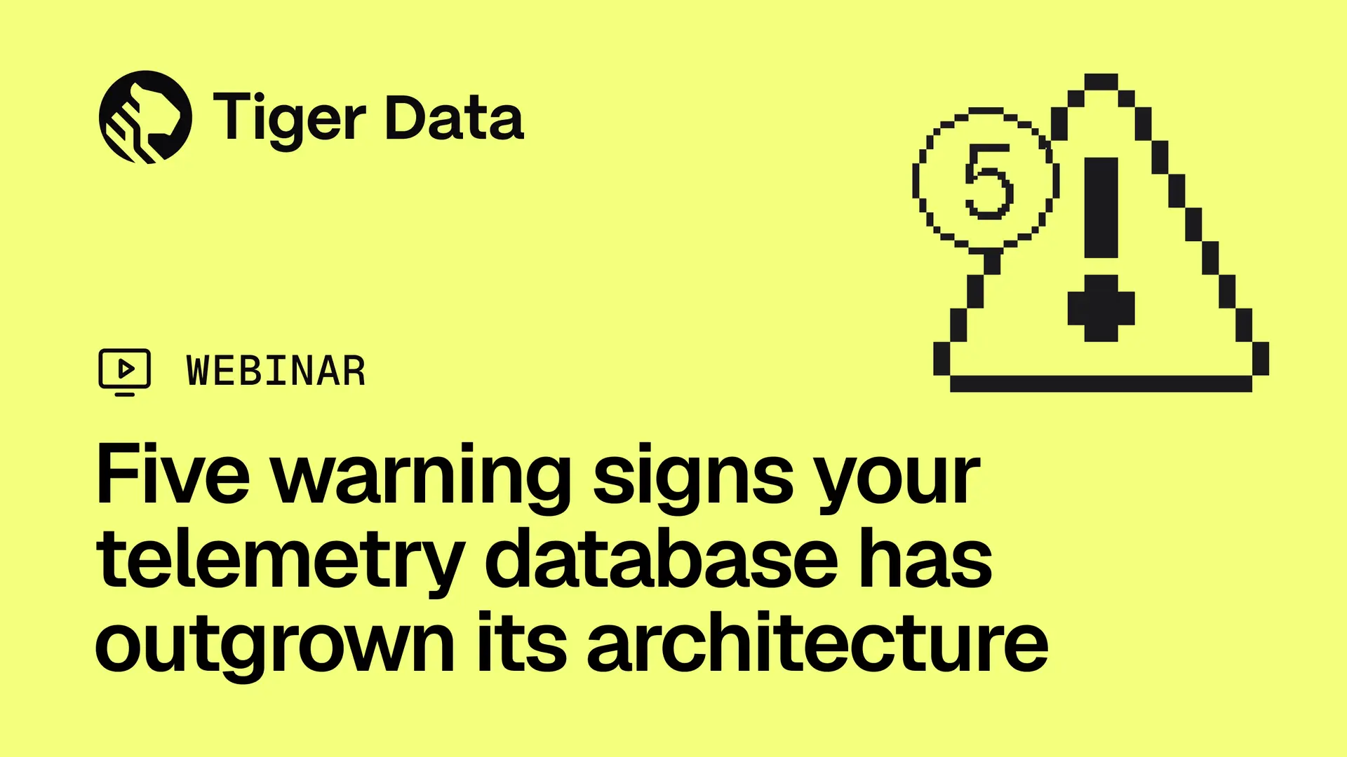 Webinar Five Warning Signs Energy Telemetry