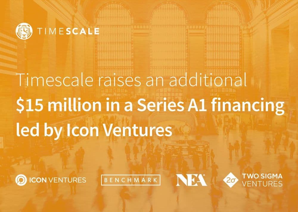 Timescale raises another $15M for its leading time-series SQL database and introduces an enterprise offering
