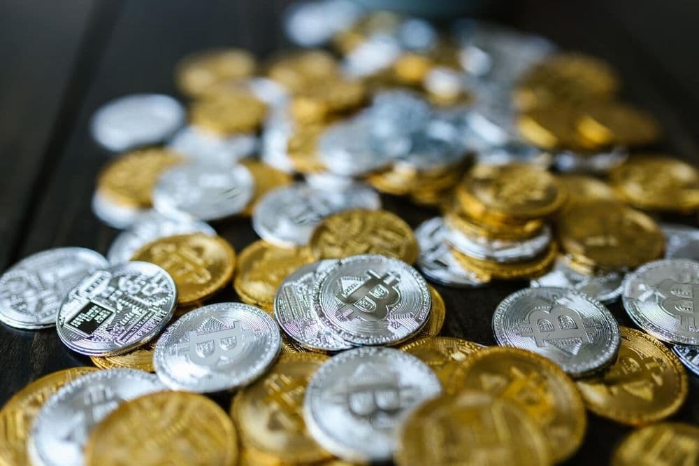 Bitcoin over a black background. Crypto trading platform Pintu saved devs' time and compute power using Timescale.