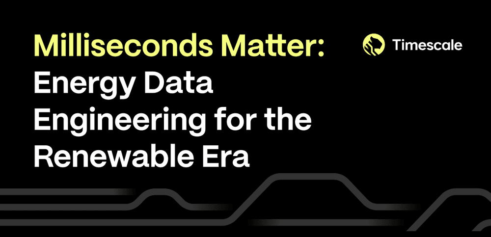 IoT Energy Data at Scale: Engineering Solutions Beyond Legacy Historians