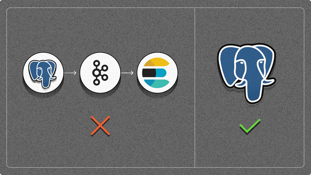 Elasticsearch's Hybrid Search, Now in Postgres (BM25 + Vector + RRF)