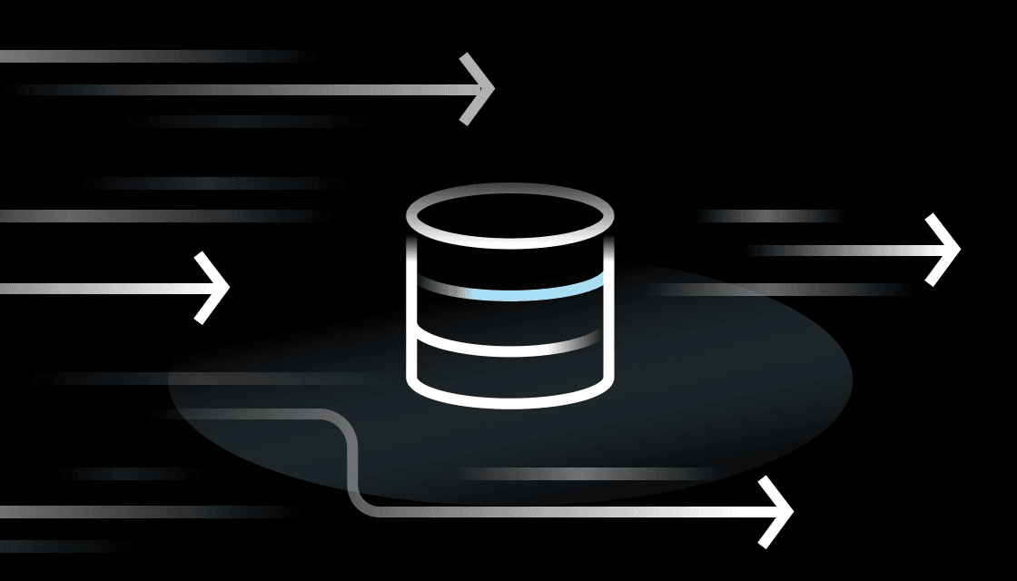 A database migration over a black background: Migrating a Terabyte-Scale PostgreSQL Database to Timescale With Zero Downtime
