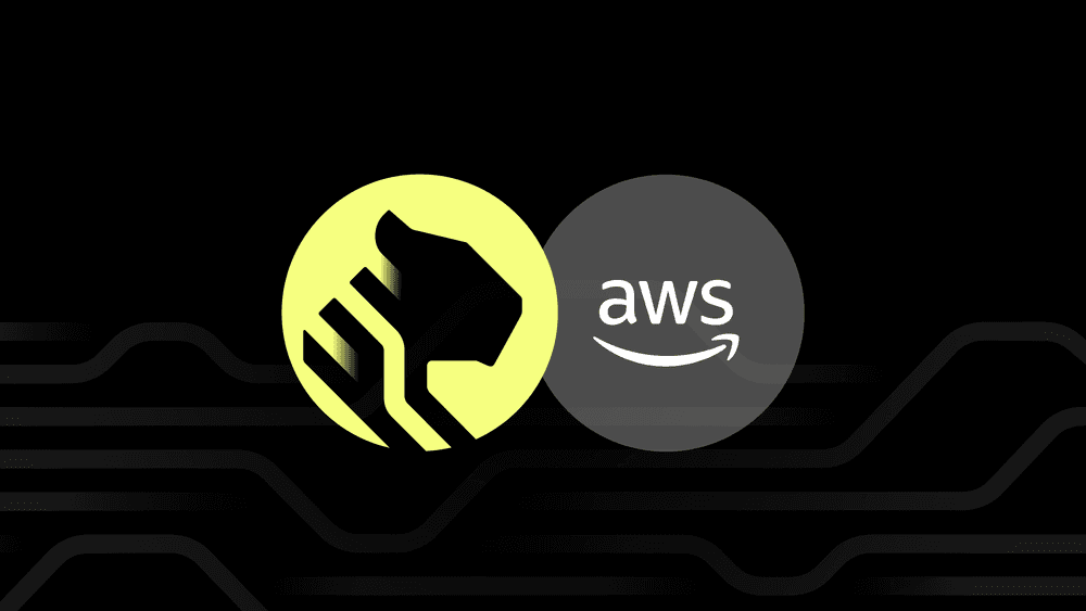 The Timescale and AWS logos: Do More on AWS With Timescale: 8 Services to Build Time-Series Apps Faster