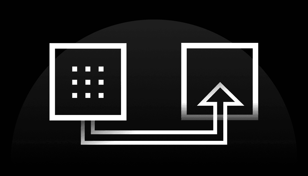 Two white squares (databases) with an arrow moving from one to the other: PostgreSQL Migration Made Easier