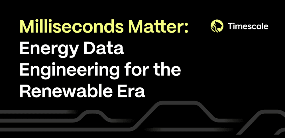 IoT Energy Data at Scale: Engineering Solutions Beyond Legacy Historians